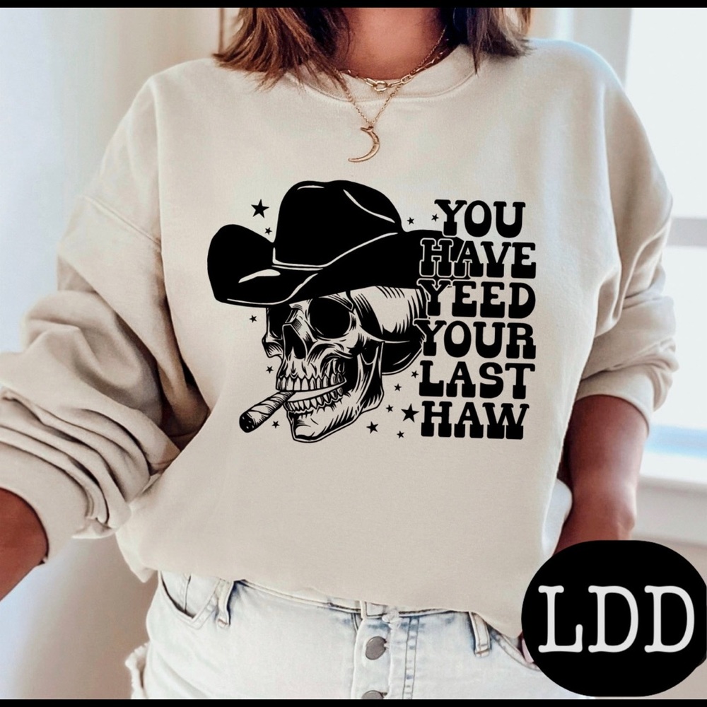 Made to order screen print sweatshirt
